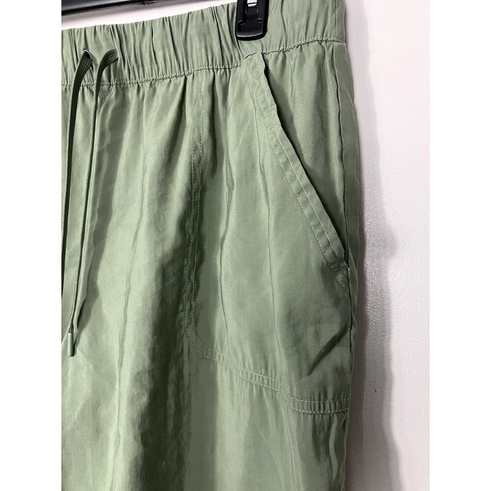 Stylus Womens Lightweight Green Pull on Shorts Size Large - Picture 5 of 6